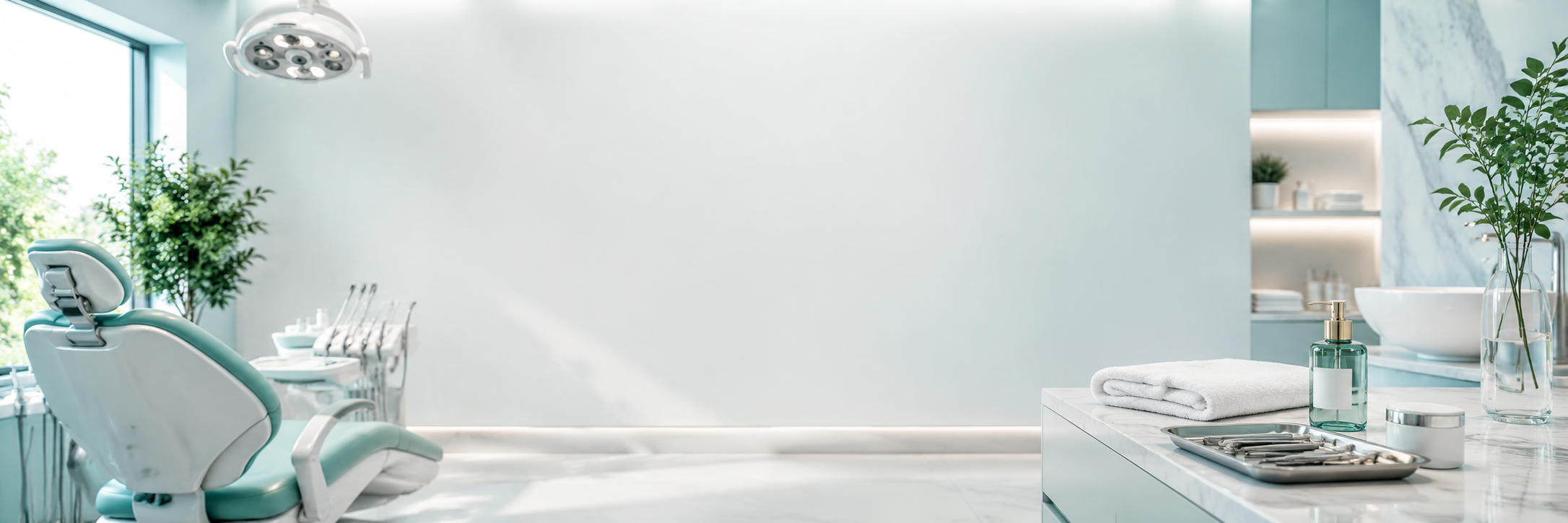 Banner visual para clínica, estética, dentista e saúde