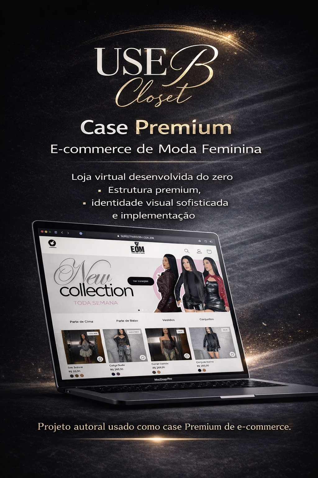 Prévia do projeto Use B Closet